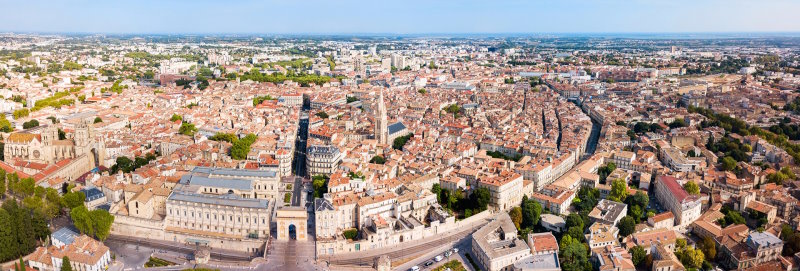 Montpellier vue du ciel